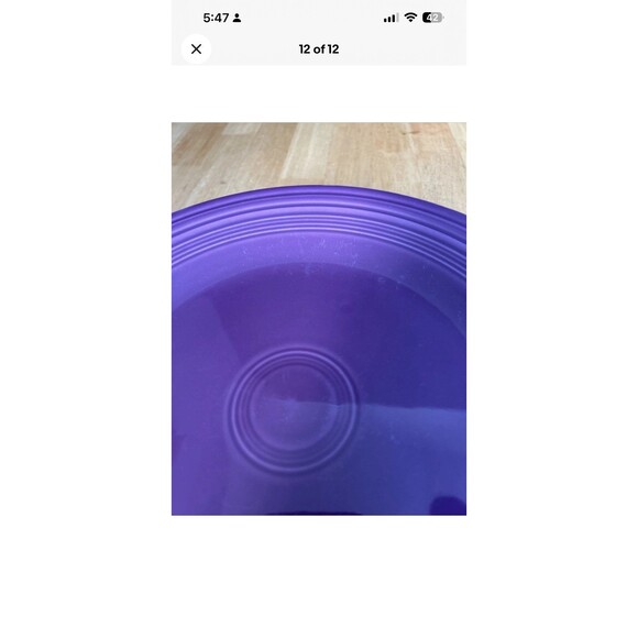 Fiestaware Dinner Plates 10 1/2" Fiesta Homer Laughlin HLC Multi Colors Set Of 6 - Picture 12 of 12